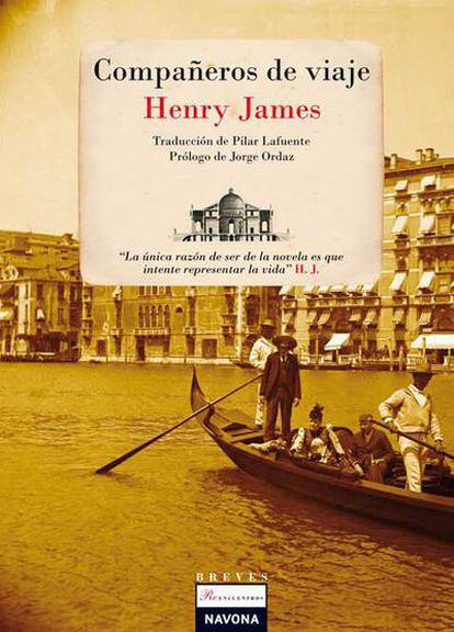 Portada de 'Compañeros de viaje', de Henry James