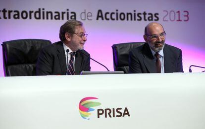 Cebri&aacute;n y Abril-Martorell, en la Junta de Accionistas.