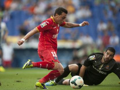 Colunga dribla a Casilla.