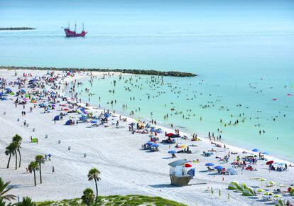 Los galardones de la web de viajes se establecen en virtud de la cantidad y la calidad de la valoración de los viajeros a lo largo del pasado año. Unas votaciones que han colocado a Clearwater Beach, en Florida (EE UU), en el séptimo lugar.