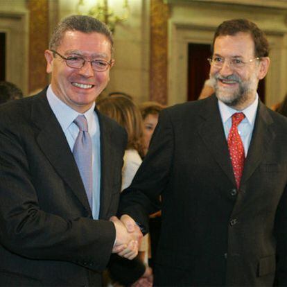 Gallardón y Rajoy en una imagen de archivo