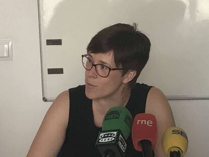 &Agrave;gueda Mic&oacute;, coportavoz de Comprom&iacute;s y coordinadora nacional del Bloc.