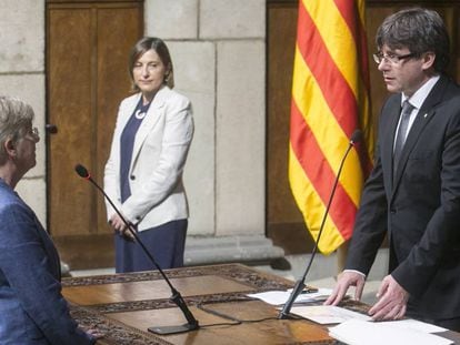 Toma de posesi&oacute;n de la nueva consejera de Ense&ntilde;anza, Clara Ponsat&iacute;