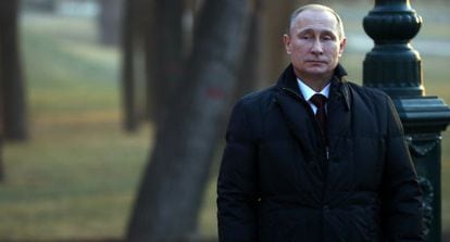 Vlad&iacute;mir Putin, el jueves en Mosc&uacute;. 