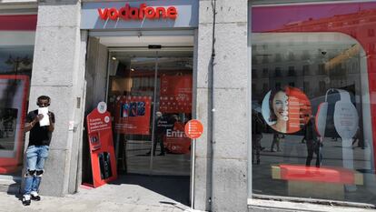 Tienda de Vodafone en Madrid.