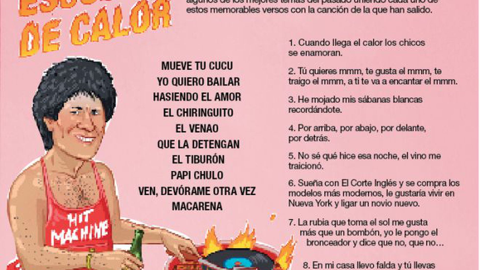 Como Se Dice Canción En Inglés Adivina la canción del verano! | Tentaciones | EL PAÍS