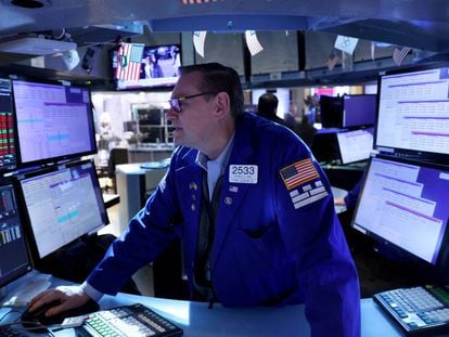 Operador de la Bolsa de Nueva York.