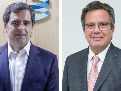 Javier García del Río (izquierda) y Javier Torres, nuevo presidente de Sareb.