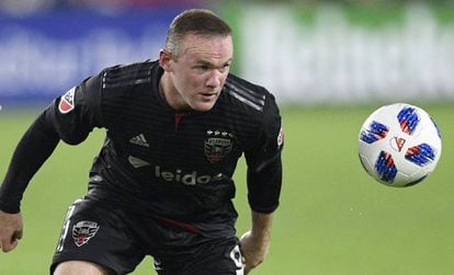 Rooney, en un partido con el D.C. United