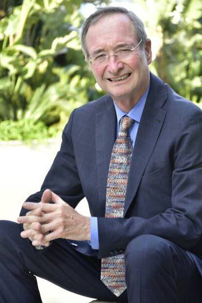 El presidente de Eurochambres, Christoph Leitl, en Buenos Aires.