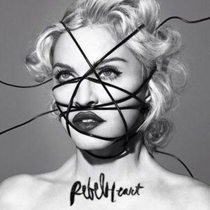 Portada del nuevo álbum de Madonna publicada en su web.