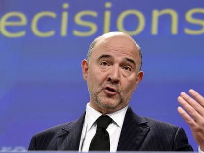 El comissari d'Economia de la UE, Pierre Moscovici.