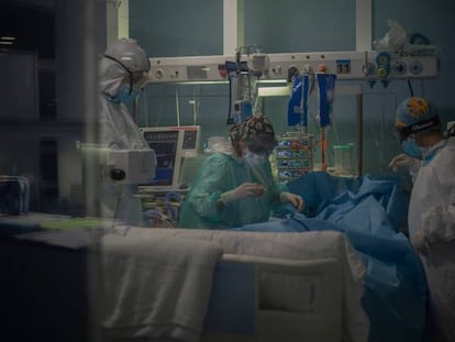 UCI del Hospital del Mar de Barcelona.