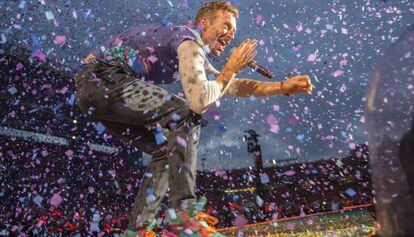 Concierto de Coldplay en el estadio Ol&iacute;mpico de Montjuic
