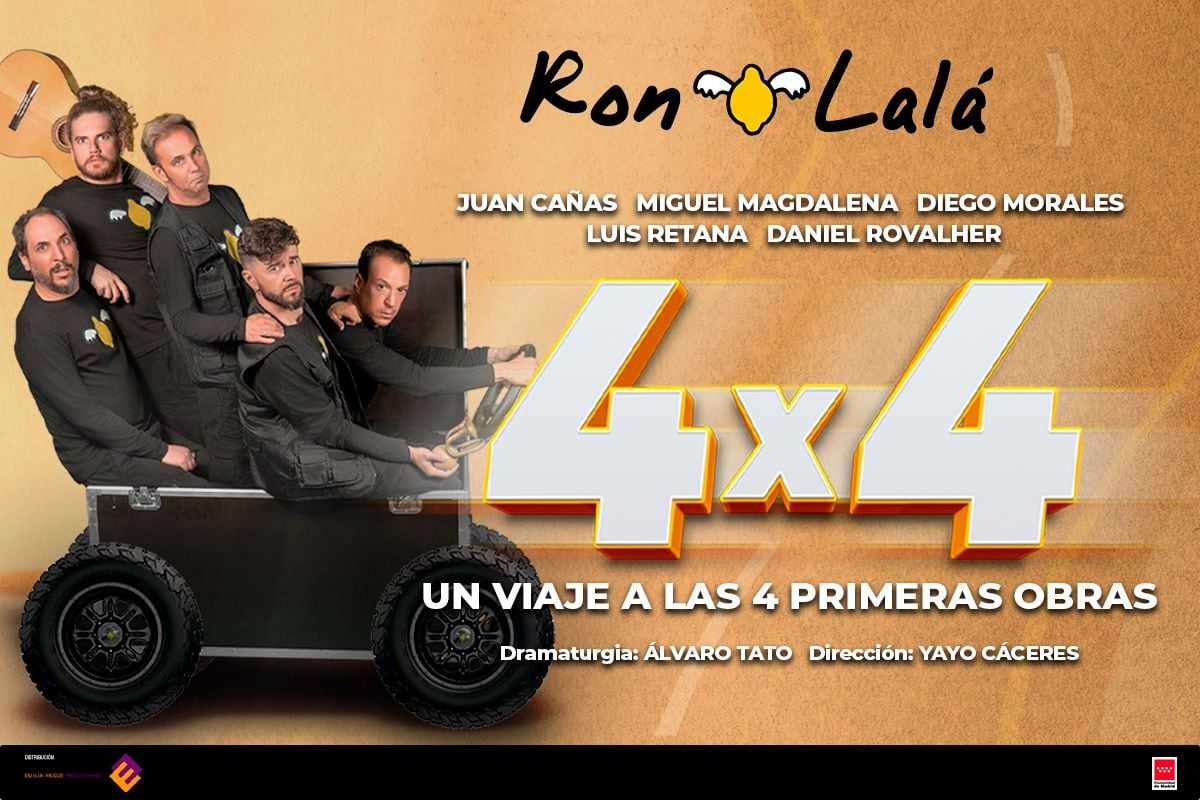 Win a Double Ticket to 4×4 – A Show by Ron Lalá at Fernán Gómez Theater in Madrid!