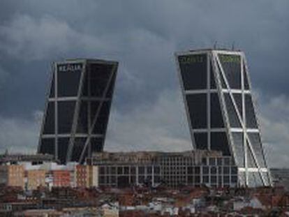 Vistas de la sede operativa de Bankia en Madrid