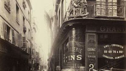 París, visto por Atget (la fotografía formó parte en 2011 de la exposición 'El viejo París' en la Fundación Mapfre).