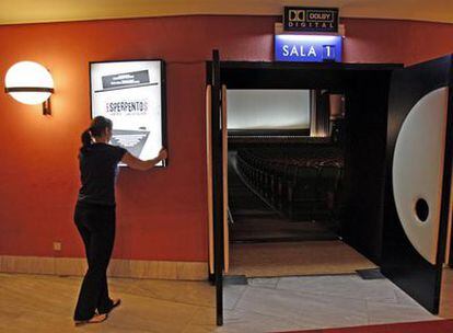 Las ayudas al cine español fomentarán los proyectos más ambiciosos. En la foto, una sala de cine en Madrid.