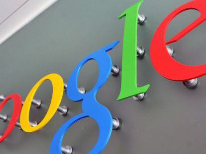 Fotograf&iacute;a del logo de la empresa Google. 