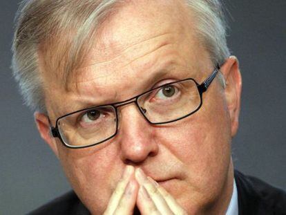 Olli Rehn, vicepresidente económico de la Comisión Europea.