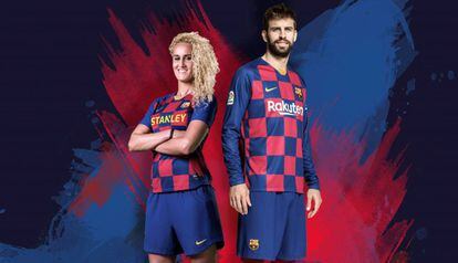 Les noves samarretes del Barça.