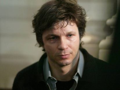 El m&uacute;sico franc&eacute;s Bertrand Cantat, en el juicio por el asesinato de Marie Trintignant, en 2004.