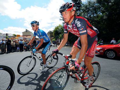 Vansevenant, durante el Tour de Francia de 2008.