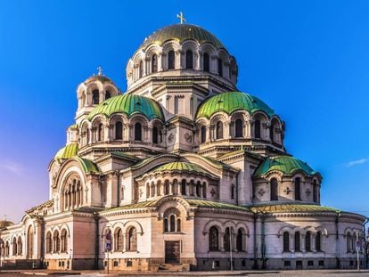 La catedral Alexander Nevski, en Sofía (Bulgaria).
