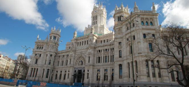 El Palacio de Cibeles, una de las creaciones de Antonio Palacios.
