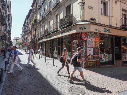 Un local de comida que funciona como barra de degustación, en la calle Corredera Alta de San Pablo, en Malasaña.