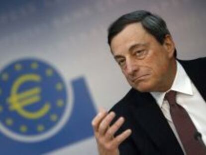 Mario Draghi, presidente del BCE