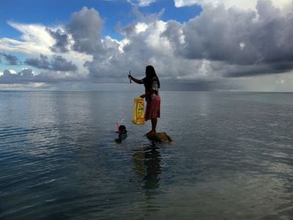 Kiribati es un archipiélago del Pacífico especialmente vulnerable al calentamiento global.