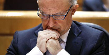 El ministro de Hacienda, Cristóbal Montoro.