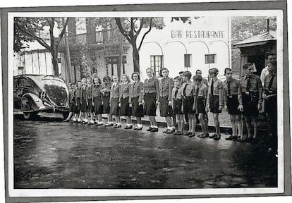 Himmler pasó por Madrid en su visita a España.
