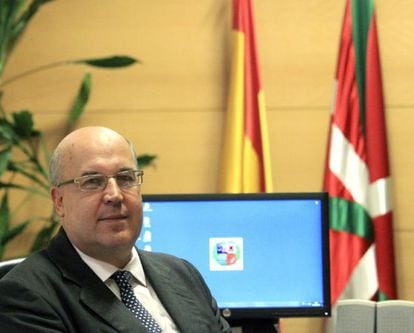 El fiscal superior del País Vasco, Juan Calparsoro.