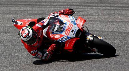 Jorge Lorenzo, en Mugello.