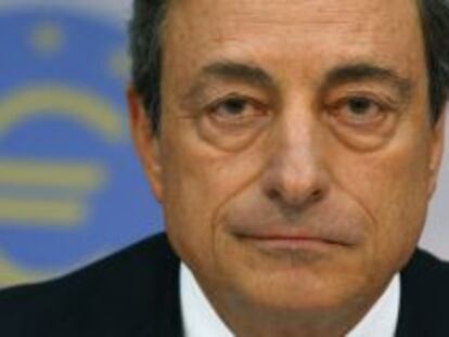 Mario Draghi, presidente del Banco Central Europeo