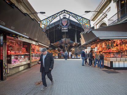 El mercado de la Boqueria será uno de los que se integrará en el marketplace en la primera fase.