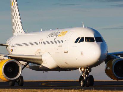 Uno de los aviones de Vueling.