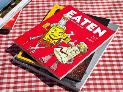 El último número de la revista 'Eaten', titulado 'Spicy'.