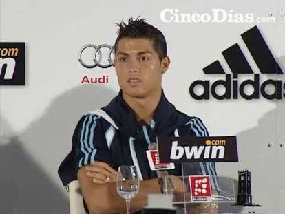 Cristiano Ronaldo: "No me gusta la palabra 'galáctico'"