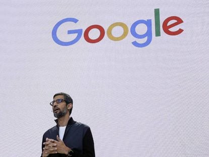 Sundar Pichai, CEO de Google, durante el pasado I/O, su conferencia anual.