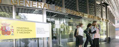 Sede de la Direcci&oacute;n General de Seguros y Fondos de Pensiones (DGSFP), en Madrid