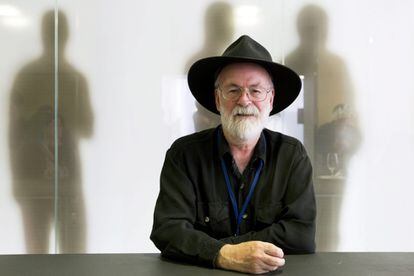 El novelista británico Terry Pratchett, en una imagen de 2012.