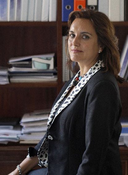 Isabel Maestre, en su despacho.