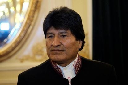 El presidente Evo Morales. 