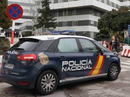 Un coche de la Policía Nacional, en una imagen de archivo. 
 