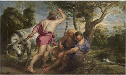 'Mercurio y Argos' (1636-1638), de Rubens.