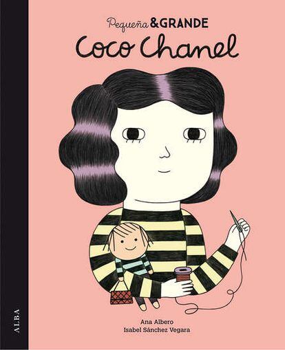 Portada de la biografía de Coco Chanel de Isabel Sánchez Vegara, primer título de la colección Pequeña&GRANDE.