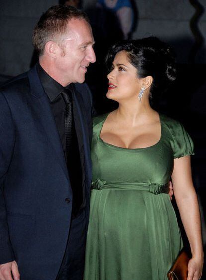 François-Henri Pinault y Salma Hayek.